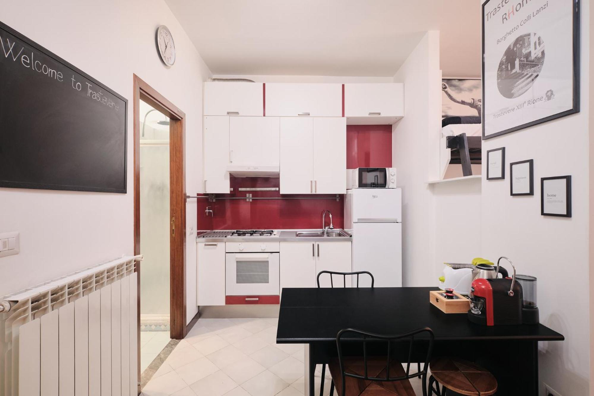 Trastevere- Flat Con Giardino, Ac, Wi-Fi & Netflix Roma Dış mekan fotoğraf